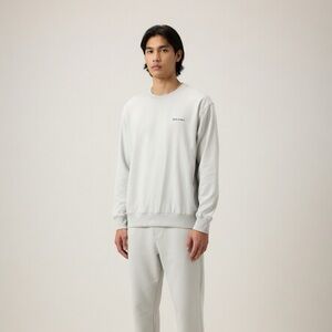 Santo Studio Men’s Performance Pullover Sweatshirt Size M Athleisure Activewear